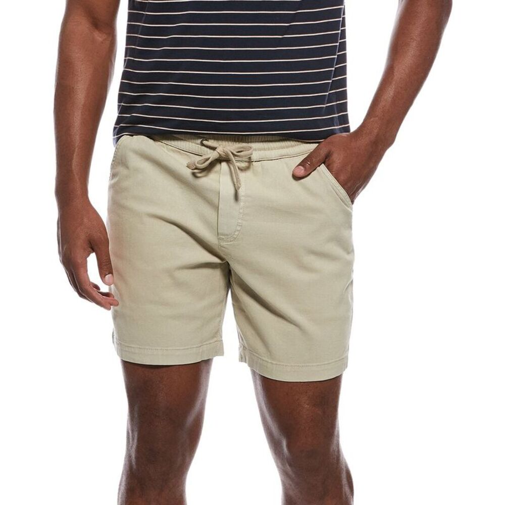 The Normal Brand Mens  Jimmy Canvas Short, Brown